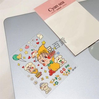 【可愛浮雕貼紙】氣球捲毛頭套星星人 浮雕 貼紙 卡通 Twinkle 立體 DIY 手機 iPad 可愛貼紙 裝飾貼紙