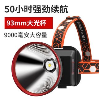 亞馬遜天火強光充電超亮頭戴式遠射超 長續航戶外燈釣魚 礦燈💖超實惠💖 【BB】