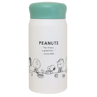 Kamio Snoopy 不鏽鋼保冷保溫瓶 350ml 史努比 大家的午餐 KM09284