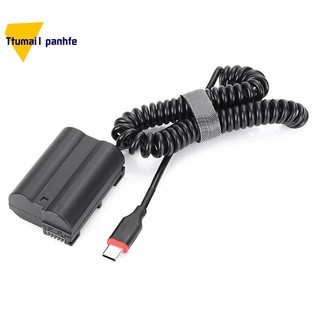 EN-EL15 Dummy Battery DC Power AC Adapter for Nikon D7000 D7