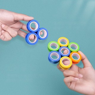 FinGears Magnetic Rings High Magnetic Spinning Top Ring Deco