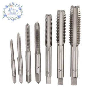 7Pcs M3 to M12 metal Hand Screw Machine Metric Taper Plug Ta