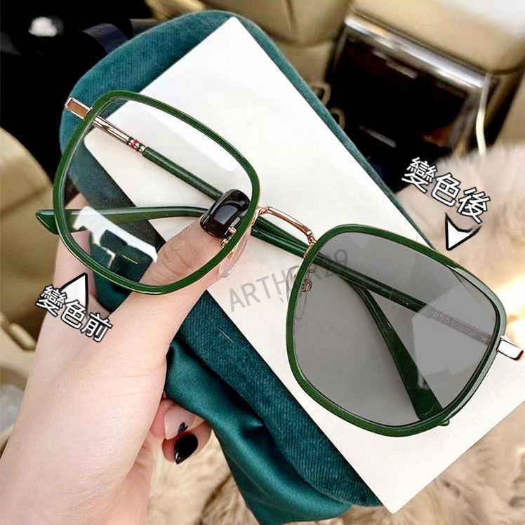 💕變色近視眼鏡💕複古近視眼鏡 大框近視眼鏡 PC超輕近視眼鏡 可配有度數近視眼鏡 學院風近視眼鏡 時尚近視眼鏡 眼鏡