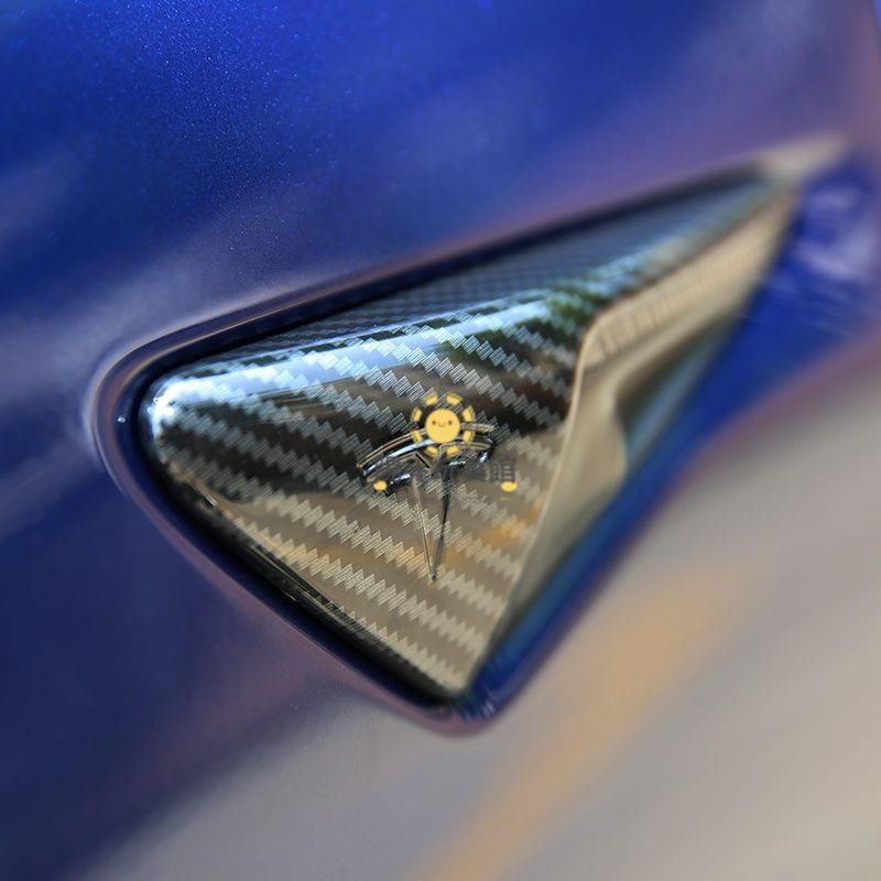 Tesla 【側邊鏡頭攝像頭保護】特斯拉 Model 3/Y 側邊葉子板攝像頭蓋保護 裝飾蓋 裝飾配件