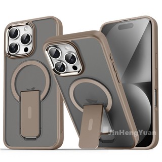Desert Titanium Gold Frosted Acrylic Case Magnetic Invisible