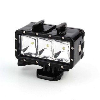 Waterproof Spot Lamp for GoPro Camera 3 Modes Underwater Div