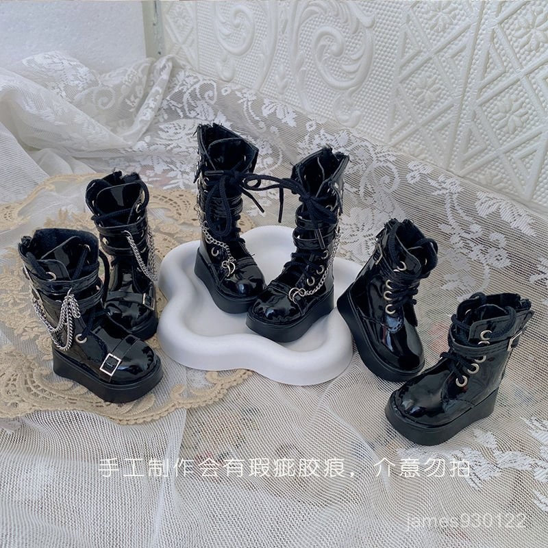 小喜 臺出 免運 【3291人收藏】4分熊妹娃娃鞋子1/4bjd娃靴新款鞋子BJD皮鞋咪咪兔蜜桃體自製可穿 JHWS