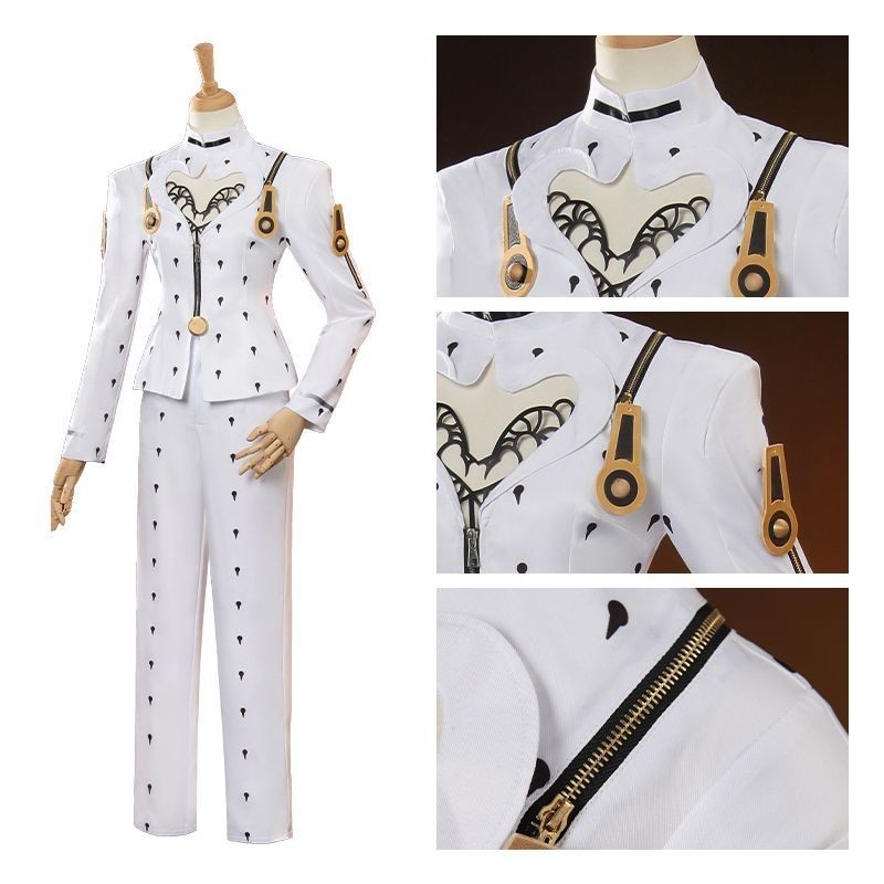 【桃園社】JOJO的奇妙冒險cos服 cosplay服裝黃之風布羅諾·布加拉提COS服