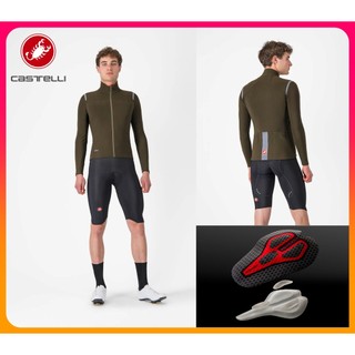 騎樂●公司貨●Castelli Omloop 保暖車褲/吊帶短車褲/自行車刷毛防寒車褲/春秋冬自行車人身部品/蠍子