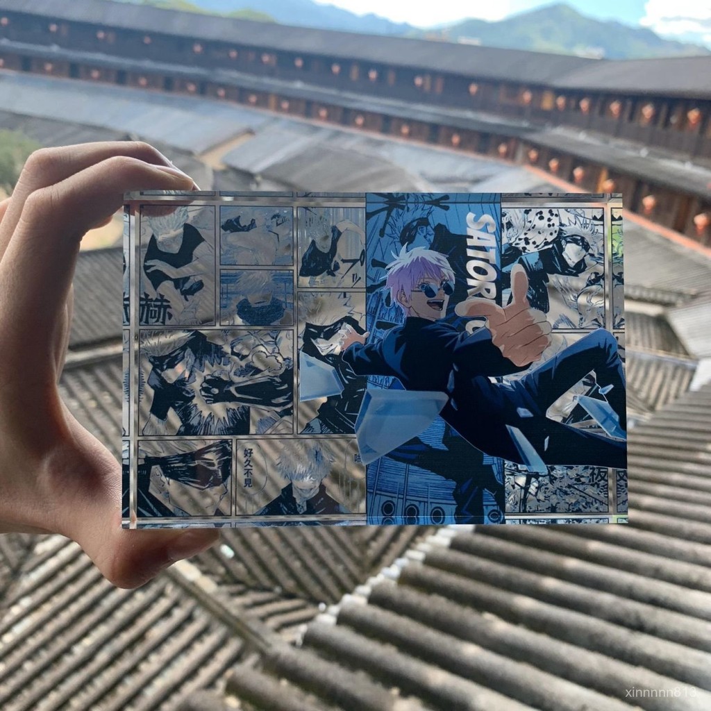 新款週邊~咒術迴戰週邊亞克力磚五條悟夏油傑伏黑惠穀子桌麵擺件立牌裝飾