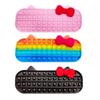 New Pop It Pencil Case Antistress Adhd Anxiety Kawaii Soft B