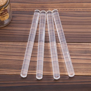 Mini Acrylic Rolling Pin Fondant Roller Baking Rough Clay Pi