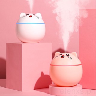 Cartoon Mini Humidifier 300ml USB Cool Mist Maker with Light