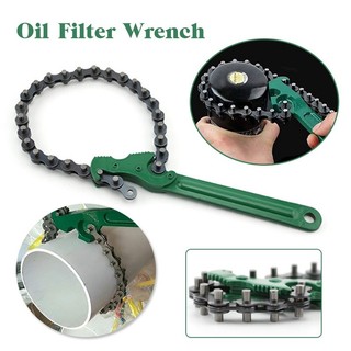 9 Inch Heavy Duty Ratcheting Chain Wrench Reversible Oil Fil