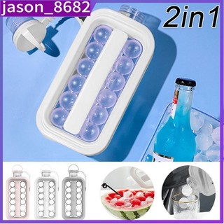 Summer 2 In 1 Ice Cube Maker Water Bottle Ice Ball Making Mo
