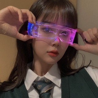 LED Visor Glasses Futuristic Glasses Light Up Glasses Rave G