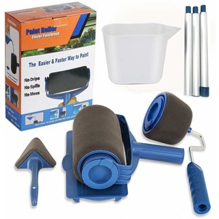 Paint Roller Kit 6 Pcs Multifunctional Paint Runner Set Pain