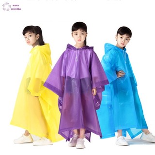 1pcs Fashion Pullover EVA Waterproof Child Raincoat Outdoor