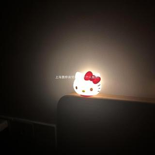 🔥臺灣出貨🔥Hello Kitty床頭小夜燈爆款睡眠燈創意小禮物可愛貓咪護眼睡眠燈