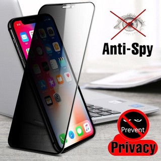 For iPhone 11 Pro X XS Max XR Cases Tempered Glass Privacy S