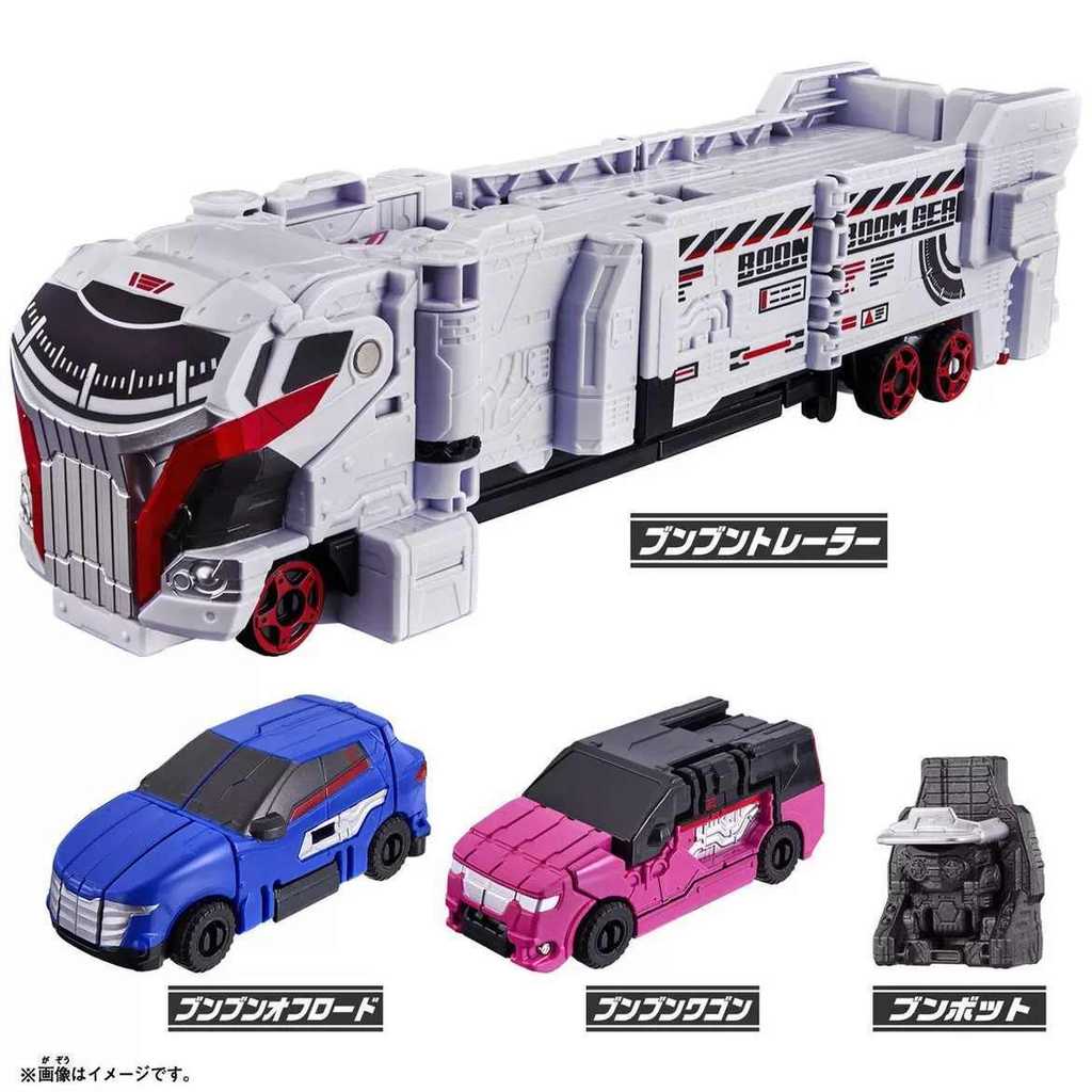 ⚡臺灣熱銷⚡變形流暢萬代 爆上戰隊奔奔者 DX 奔奔者合體機器基礎套裝 普通版/交換禮物/驚喜禮物