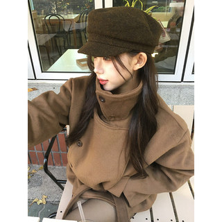 Codibook｜韓國 J-BLIN 絨呢報童款獵人帽［預購］帽子 newsboy-cap 女裝