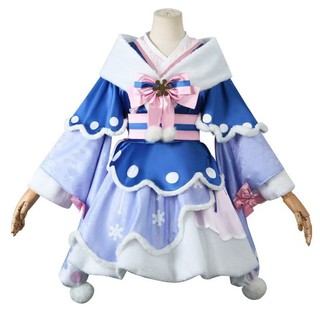 台灣出貨 免運加急🌸 虛擬偶像未來cos服2023miku雪cosplay女裝lolita套裝