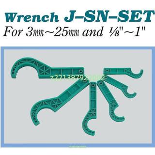可開發票定製定製PFA扳手入珠接頭螺母扳手Wrench PILLAR塑膠