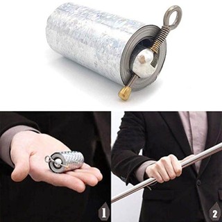Metal Magic Pocket Wand Martial Arts Telescopic Sticks Magic