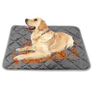 Pet Warm Heating Blanket Soft Sherpa Top No Electricity Easy