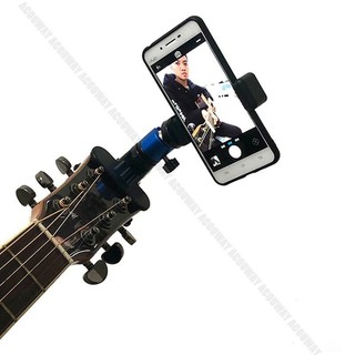 Guitar Head Clip Mobile Phone Holder Live Broadcast Bracket