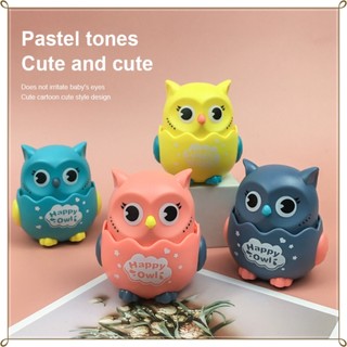 Inertial Glide Press Owl Slide Cartoon Educational Toys Spin