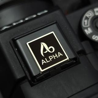 索尼alpha相機熱靴蓋 手作復古日式個性創意相機裝飾 索尼a7m4a7r5 相機配件 索尼專用金屬熱靴蓋