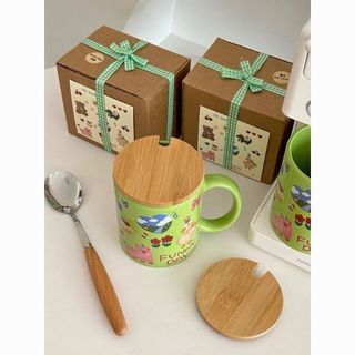 哈尼hani | 卡通杯子塗鴉北歐陶瓷杯ins高顏值情侶款咖啡杯水杯馬克杯少女心