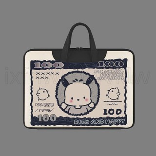 【臺中出貨】《韓國ins》美元帕恰狗 筆電內袋13吋 筆電包 刺繡iPad11寸平板包 15.6寸筆電包 平板包筆記型電