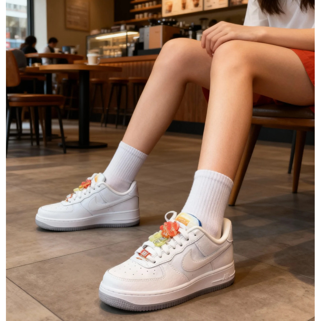 🔥革調Nike Air Force 1 Low Hawaii  潮流百搭 夏威夷限定空軍 板鞋 休閒鞋 運動鞋 男女同款