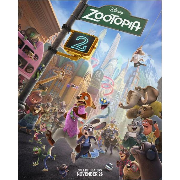 🔥BD藍光影片🔥[英] 瘋狂動物城2 Zootopia 2 【正式版+幕後花絮+OST專輯】(2025) 繁體字幕