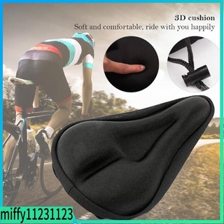Bicycle mountain bike seat cover, rotating 3D seat cushion,