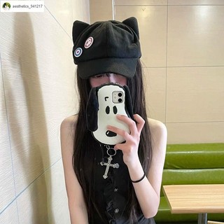 🔥臺灣出貨🔥Mali🎀貓耳朵鴨舌帽子女可愛甜妹cosplay設計感小眾棒球帽顯臉小