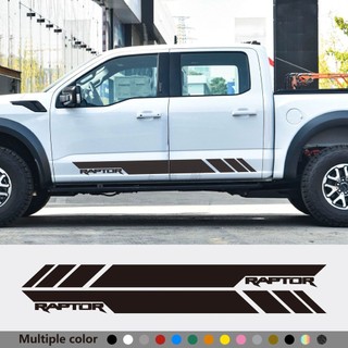 【雯雯貼紙】適用於福特 F150 Ranger猛禽Raptor貼紙 裝飾皮卡汽車車門側裙車身防曬防水防刮反光貼紙