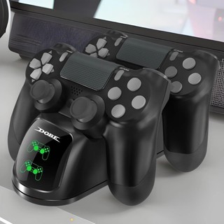 ✨臺灣出貨+免運 PS4手把座充配件 PS4雙充手把充電器配件 PS4 遊戲手把座充配件 手把充電器底座配件 遊戲配件