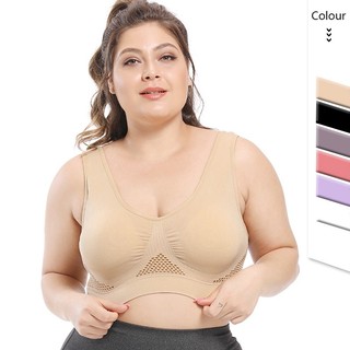 's seamless Plus Size Push Up Underwear Full Cup Bra Comfort