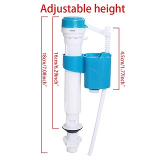Toilet Fill Valve Adjustable Toilet Inlet Valve Flush Valve