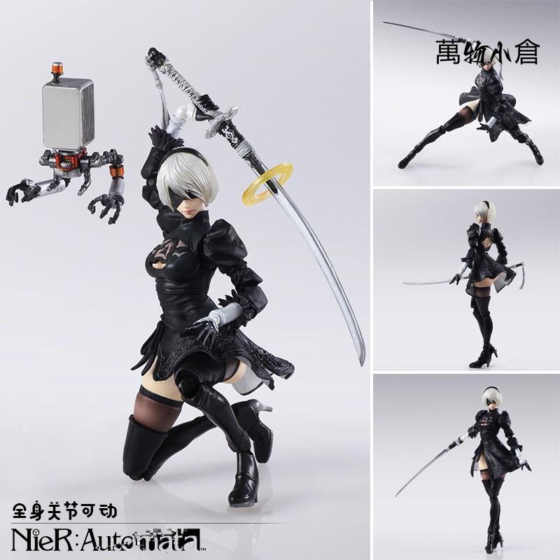 萬物小倉🥬2B 尼爾自動人形 YORHA 寄葉 遊戲周邊 機械生命體 超可動 人偶 模型 可動 機械 戰鬥型生日禮物