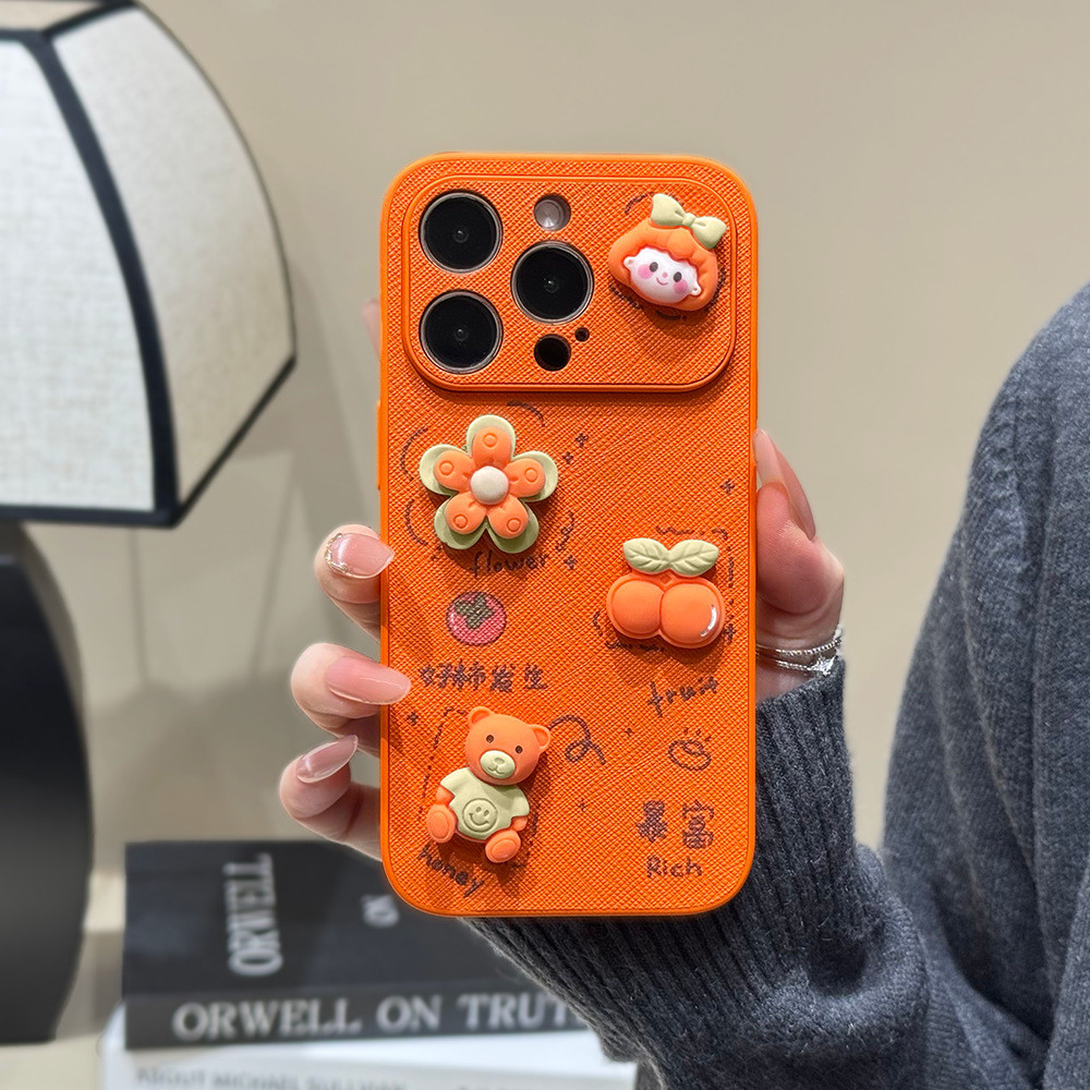 ZEYOU精選🥇17保護殼 質感殼 適用iPhone17Promax手機殻新款蘋果16Promax十字紋貼皮防摔保護套