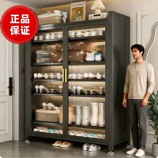 熱銷鞋櫃##大容量鋼製鞋櫃 多層多功能層高 可360度旋轉 可調入戶防銹防潮 帶輪 對開門鞋櫃