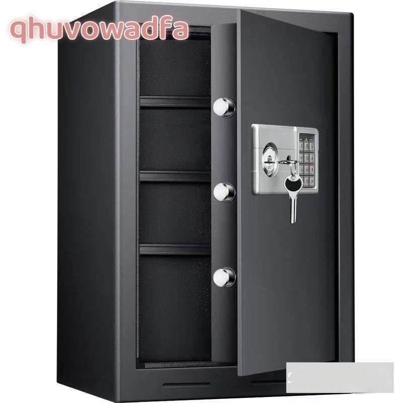 【元元生活商行】保險箱 防火保險櫃 三層保險箱可拆卸隔板 家用小型保險箱 電子密碼辦公保險櫃 辦公保險櫃 存錢櫃 可打