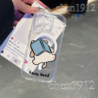 黑框看書貓咪蘋果18promax手機殼磁吸i16pro防摔15plus防摔14軟13潮12歐美11個性i17pro殼簡約