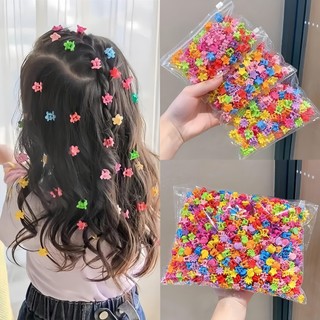 50PCS Baby Ha ir 夾套裝 | Charmi ng P rincess Ha ir 小女孩配飾,頭髮安全