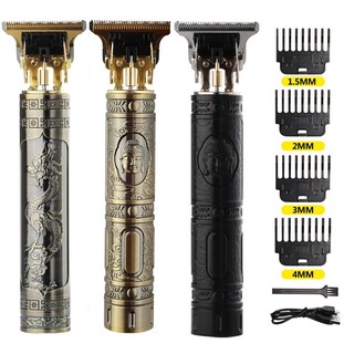 T9 Electric Hair Trimmer USB Rechargeable Razor Clipper Shav